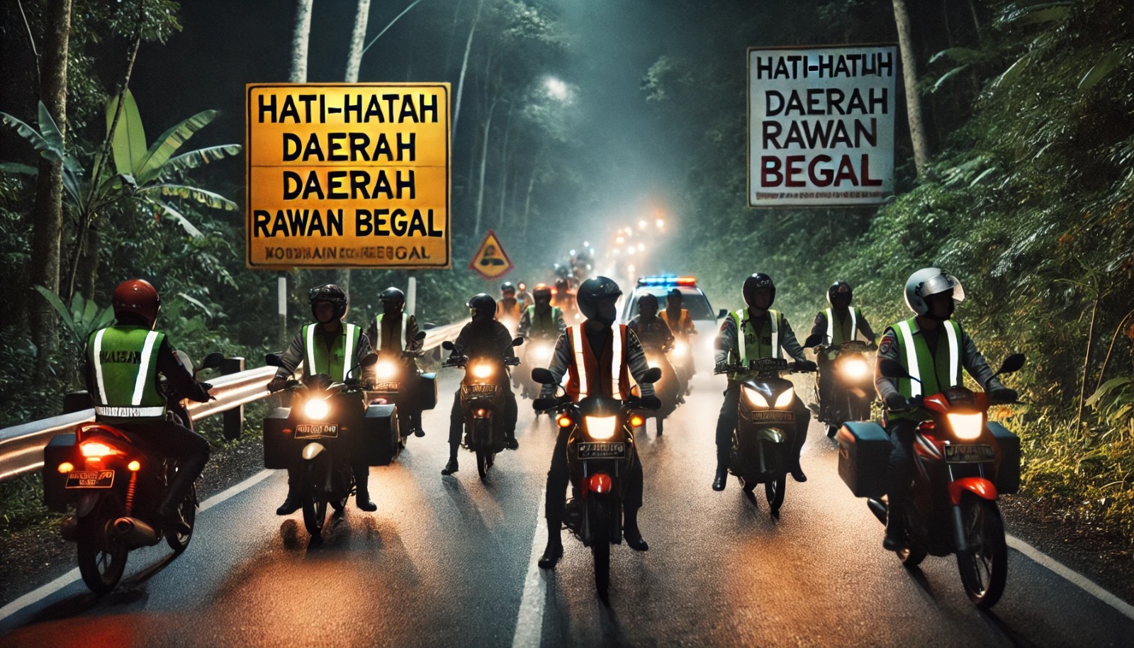 Cegah Aksi Begal, Pemudik Motor di Jalinsum Akan Dikawal Polisi Secara Estafet